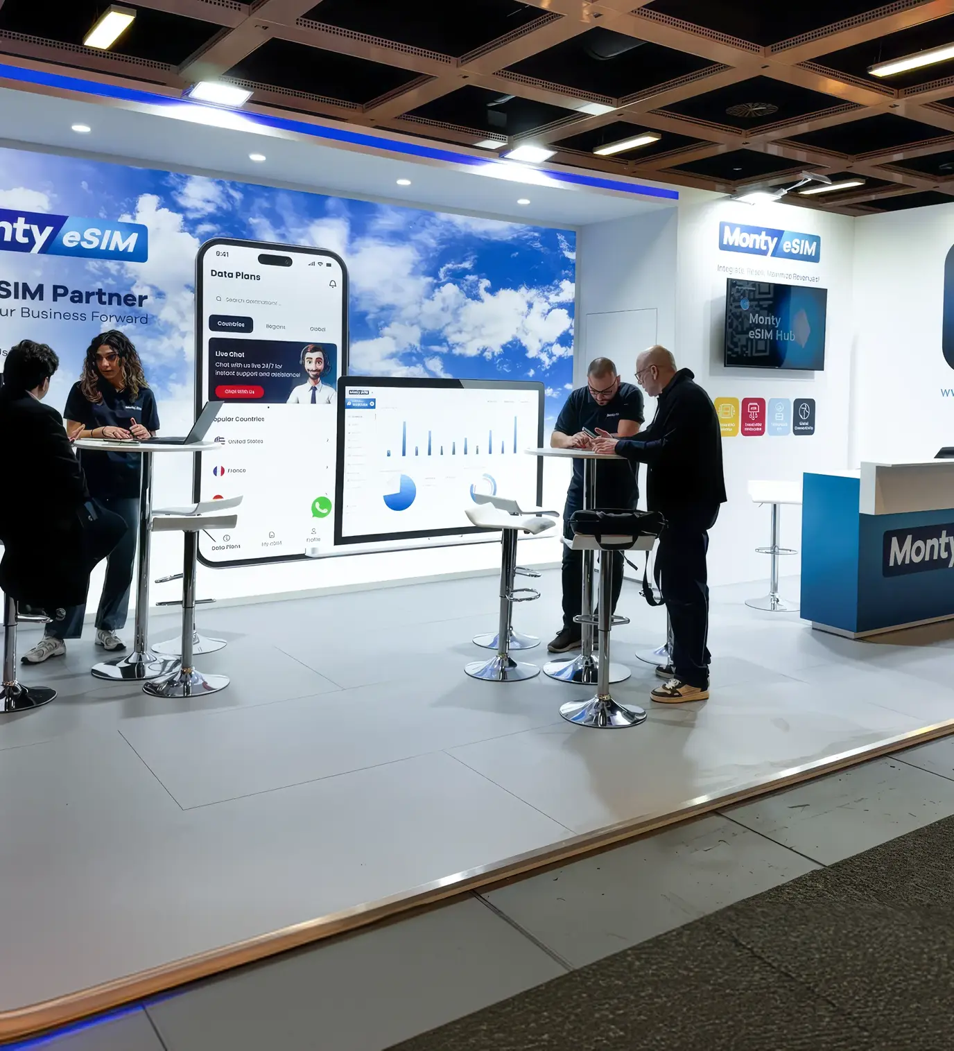 Travel eSIM represents how Mountasser Hachem turns legacy telecom processes into instant, global, white-label products - extending Monty Mobile’s reach to any brand that wants to sell connectivity as its own.